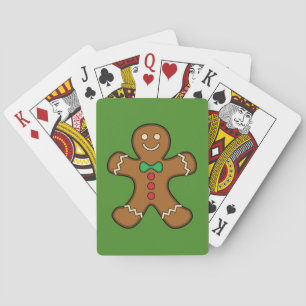 Jeu De Cartes Joyeux homme en pain d'épices