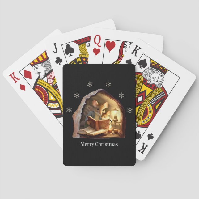 Jeu De Cartes Joyeux Noël Jouer aux cartes (dos)