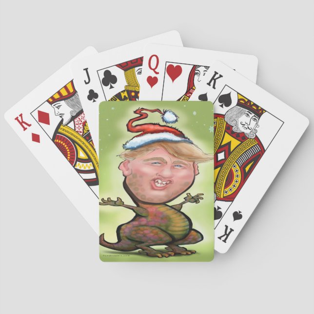 Jeu De Cartes Joyeux Noël Trumpy (dos)