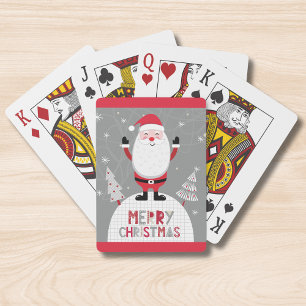 Jeu De Cartes Joyeux Noël Whimsical Père Noël