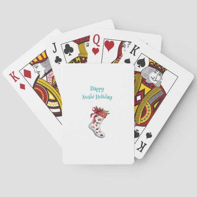 Jeu De Cartes Joyeux Sushi Classic Jouer aux Cartes (dos)
