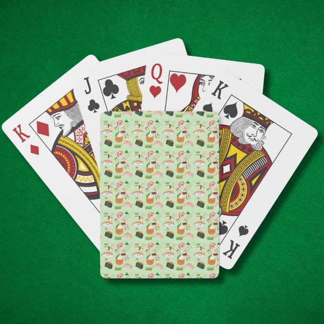 Jeu De Cartes Joyeux Sushi Kawaii (Créateur téléchargé)