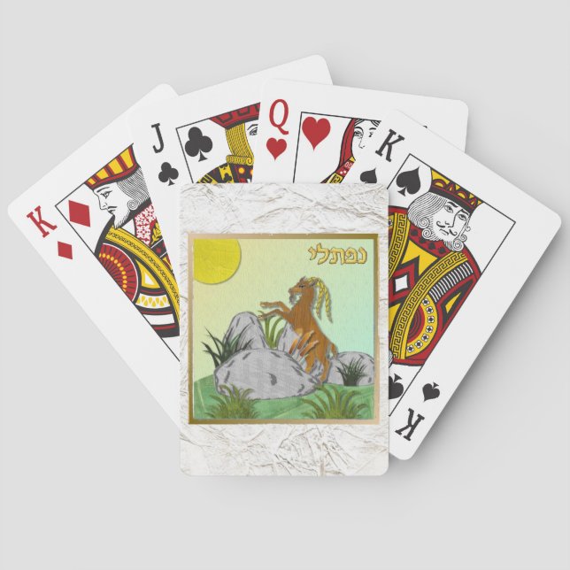 Jeu De Cartes Judaica 12 Tribes of Israel Naphtali (dos)
