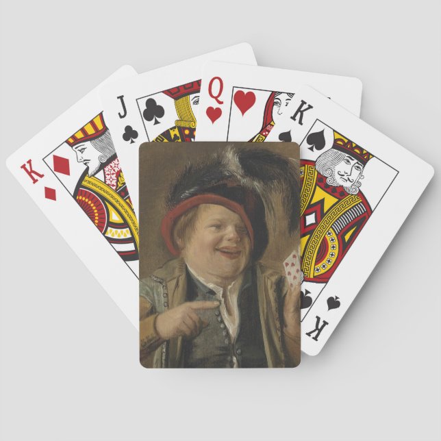 Jeu De Cartes Judith Leyster - A Card Player 1630 (dos)