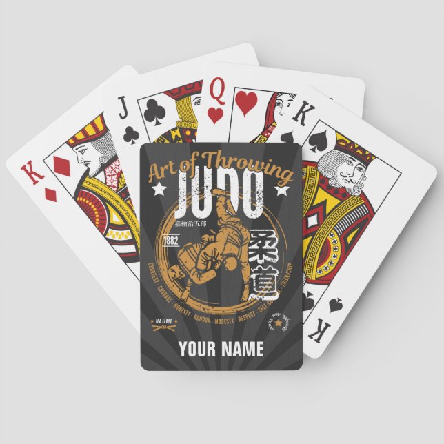 Jeu De Cartes Judo : Art of Throwing (dos)