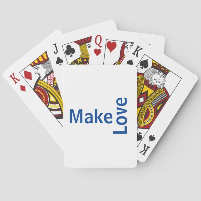 Jeu De Cartes Juego de cartas font l'amour (dos)