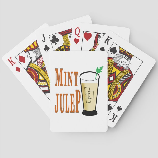 Jeu De Cartes Jumelé à la menthe (dos)
