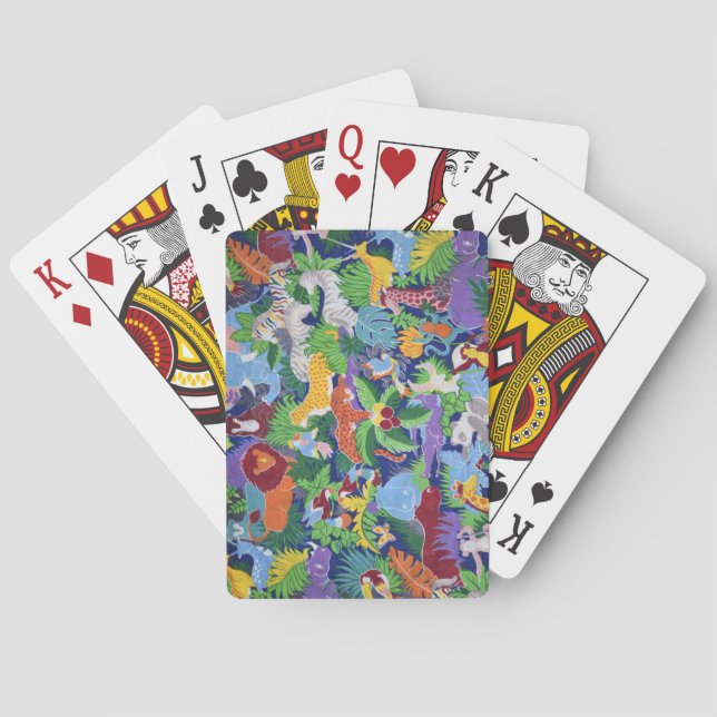 Jeu De Cartes Jungle (dos)
