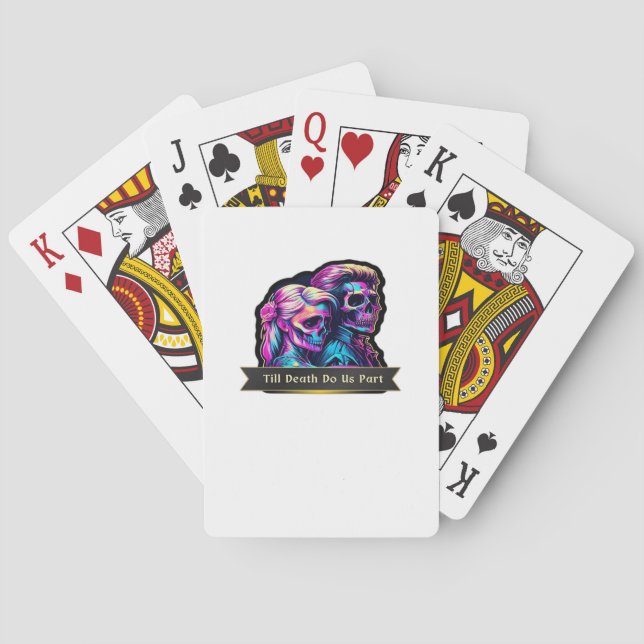 Jeu De Cartes Jusqu'à la mort Faites-nous partie Classique - Aut (dos)