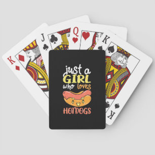 Jeu De Cartes Juste Une Fille Qui Aime Dachshund Chien