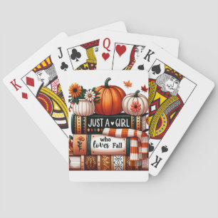 Jeu De Cartes Juste une fille qui aime tomber