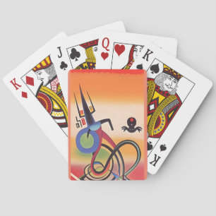 Jeu De Cartes Kachina Dance Ken Gage Abstrait
