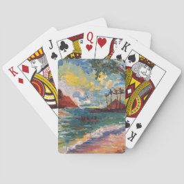 Jeu De Cartes Kailua/Lanikai peintCartes de Jeu Classique
