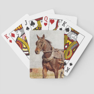 Jeu De Cartes Kalona, Iowa Amish Horse et Buggy