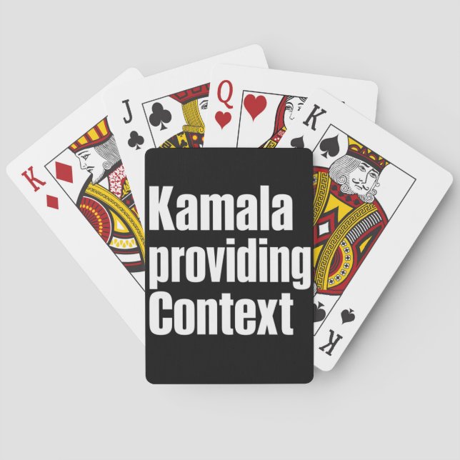 Jeu De Cartes Kamala Brat Lime Green (dos)