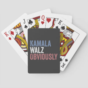 Jeu De Cartes Kamala Walz, de toute évidence, jour des élections