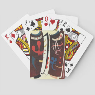 Jeu De Cartes Kandinsky Brown avec Supplément Abstrait