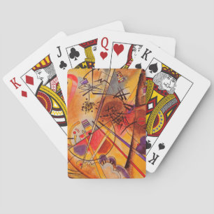 Jeu De Cartes Kandinsky Brown jaune bleu rouge
