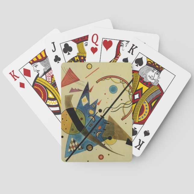 Jeu De Cartes Kandinsky Cercles Abstraits Formes (dos)