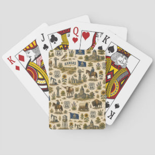 Jeu De Cartes Kansas Route 66 Prairie Chanceuse
