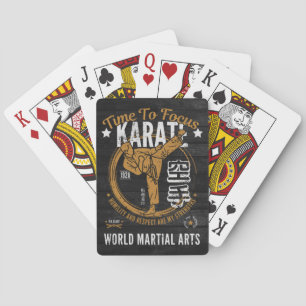 Jeu De Cartes Karate Jouer Des Cartes - Il Est Temps De Se Conce