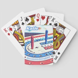 Jeu De Cartes Katie personnalisé   Cribbage