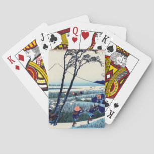 Jeu De Cartes Katsushika Hokusai - Ejiri dans la province de Sur