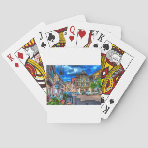 Jeu De Cartes Kaysersberg Alsace France