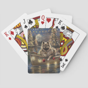 Jeu De Cartes Keeshond Noël Festive Voyage
