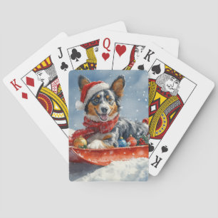 Jeu De Cartes Kelpie australien en traîneau Laissez tomber la ne