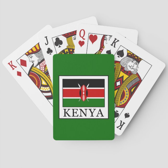 Jeu De Cartes Kenya (dos)