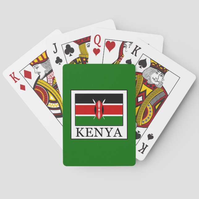 Jeu De Cartes Kenya (dos)