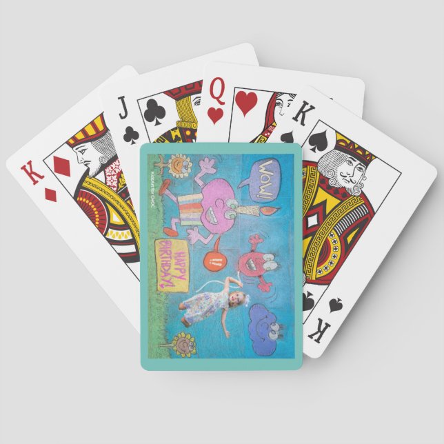 Jeu De Cartes KidsArt for CHOC - Célébration d'anniversaire (dos)
