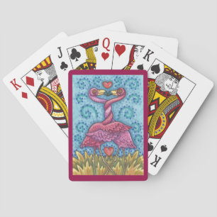 Jeu De Cartes Kissing PINK FLAMANT ROSE JOUER CARTES Poker