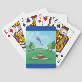 Jeu De Cartes Kite Flying design Lecture Cartes