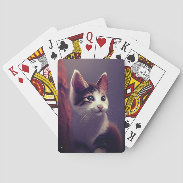 Jeu De Cartes Kitten Art (dos)