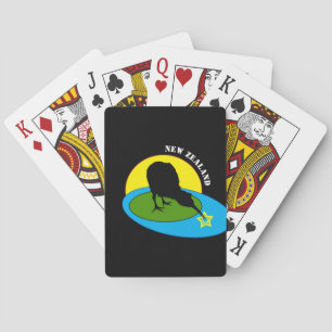 Jeu De Cartes Kiwi - Voyage Oiseaux et Bro en Nouvelle-Zélande (