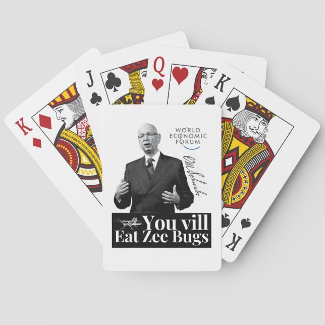 Jeu De Cartes Klaus Schwab Jouer aux cartes (dos)