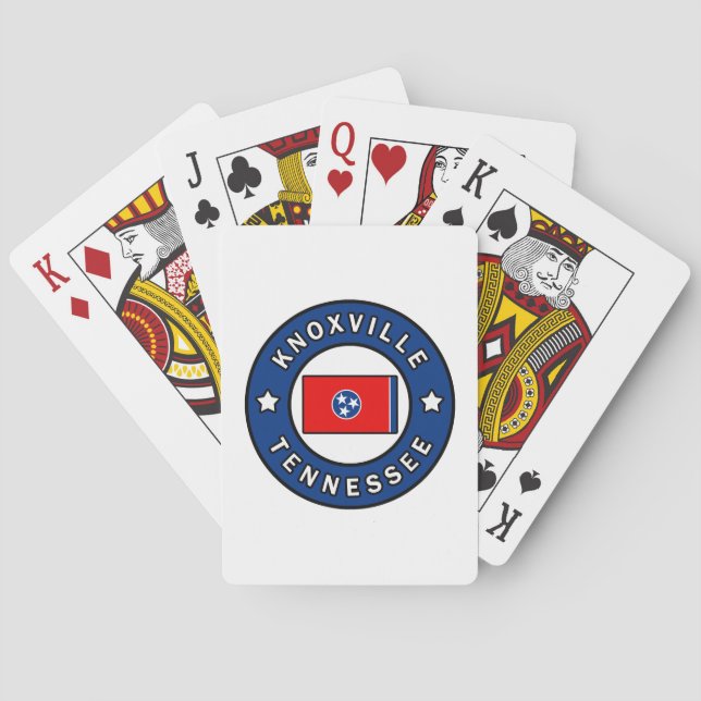 Jeu De Cartes Knoxville Tennessee (dos)