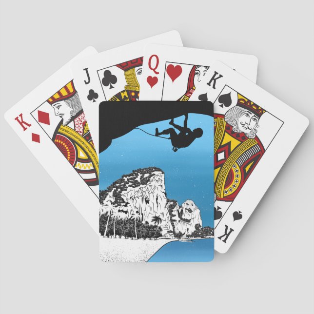 Jeu De Cartes Krabi Rock Escalade Thaïlande (dos)