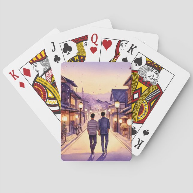 Jeu De Cartes Kyoto Boyfriends at Dusk (dos)