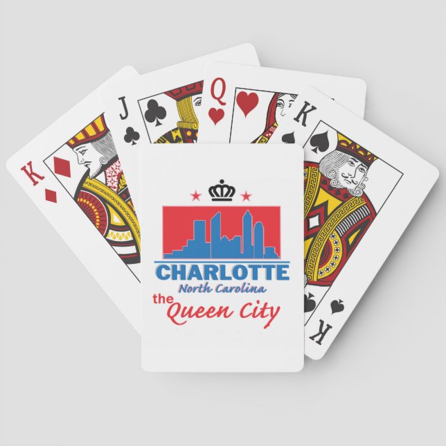 JEU DE CARTES LA CAROLINE DU NORD (dos)