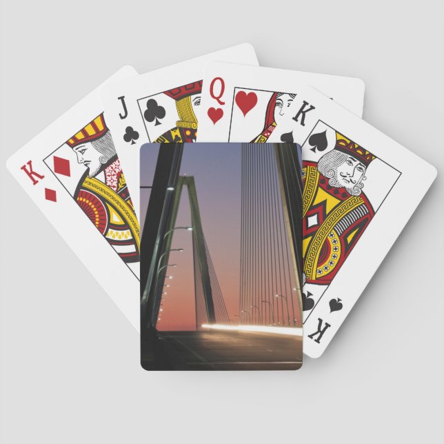 Jeu De Cartes La Caroline du Sud, pont de Jr. d'Arthur Ravenel (dos)