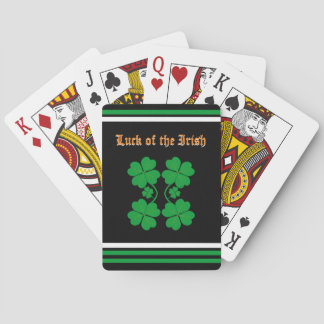 Jeu De Cartes La chance des Irlandais