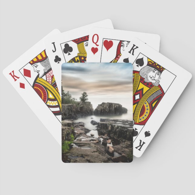 Jeu De Cartes La côte du lac Supérieur | Minnesota (dos)