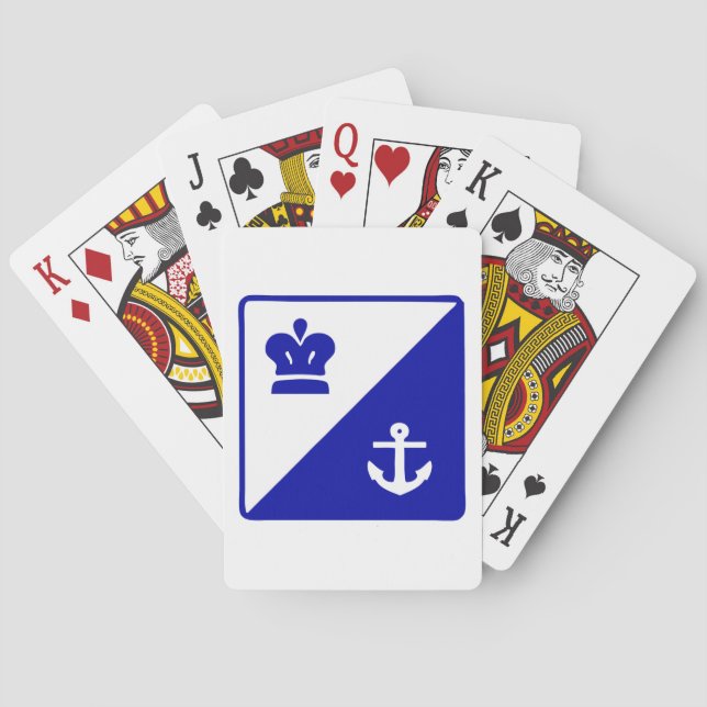 Jeu De Cartes La Couronne Et La Ancre (dos)