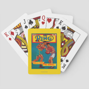 Jeu De Cartes La couverture de magazine d'anneau