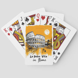 Jeu De Cartes La Dolce Vita - Art du Poster