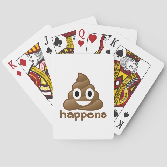 Jeu De Cartes La dunette se produit Emoji (dos)