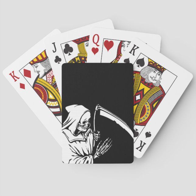 Jeu De Cartes La Faucheuse ou la mort (dos)